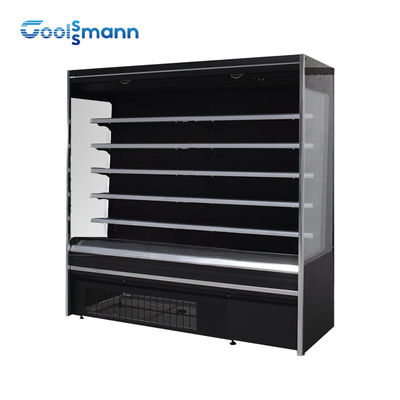 1900L Open Case Refrigerator , Supermarket Food Freezer Display Cabinets