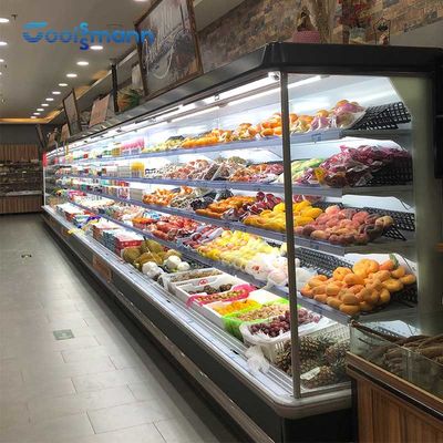 چیلر بازرگانی نمایشگر یخچال با نوار ضد برخورد