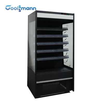 Upright Open Showcase Chiller Supermarket Drink 1600L Display Fridge